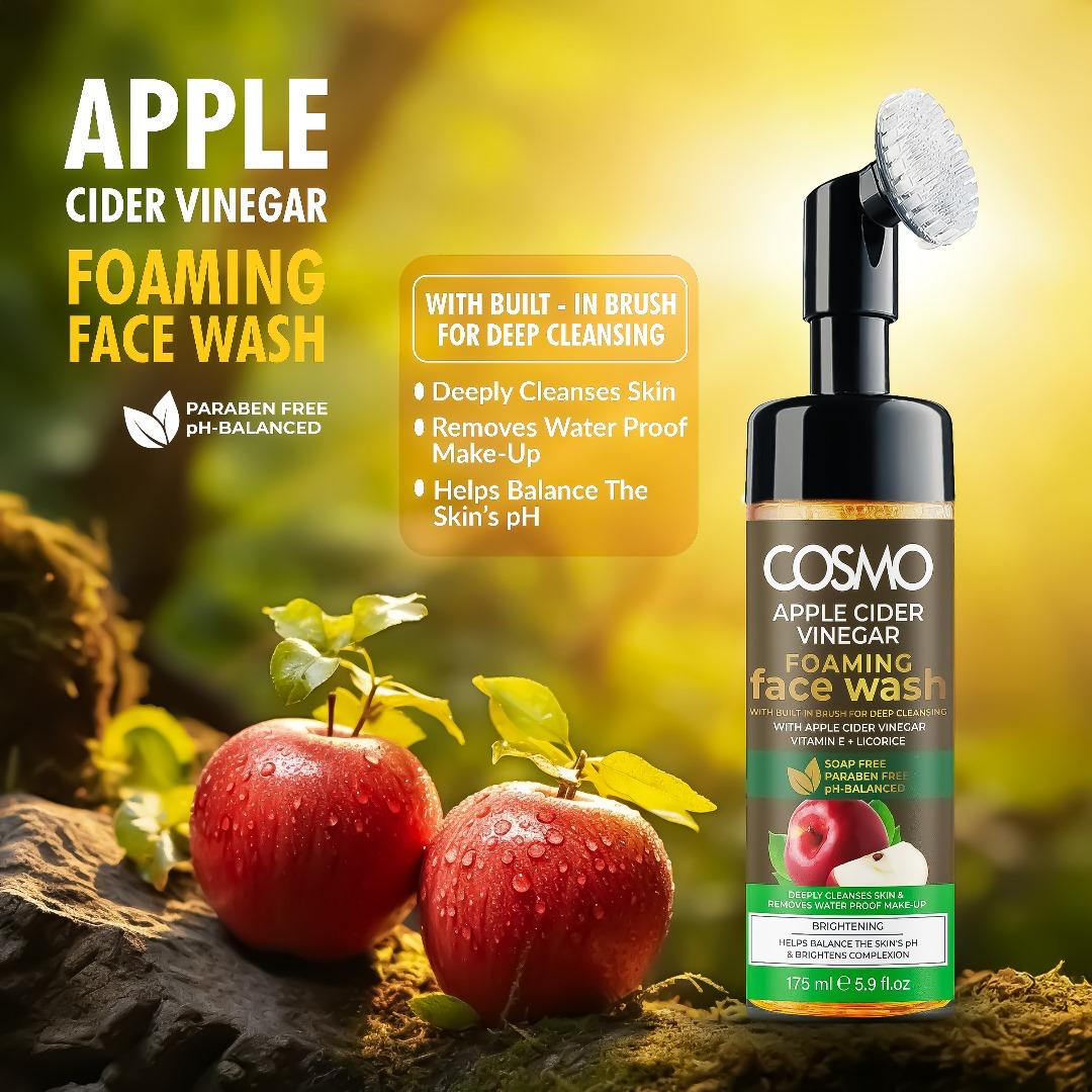 Apple Cider Vinegar Foaming Face Wash